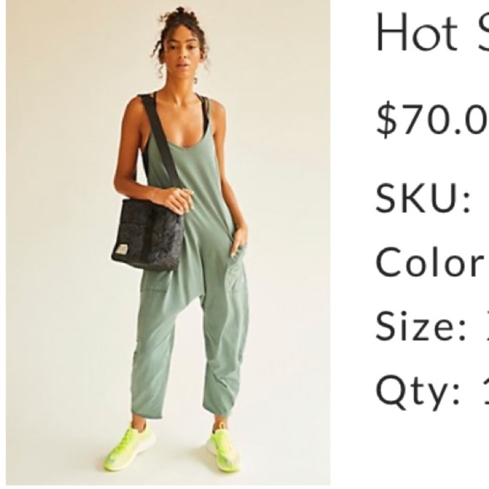 Free people Hot Shot Onsie